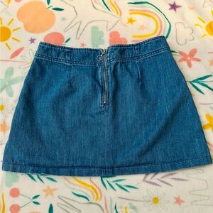 Zara Blue Denim‎ Mini Skirt